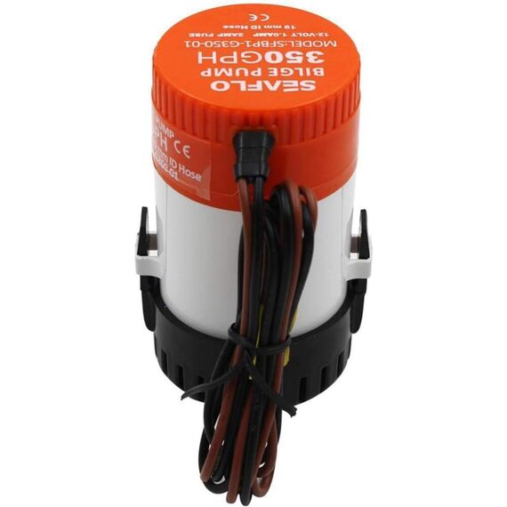 Kit Bomba De Porão Seaflo 350 Gph - 12v + Automático de Esfera 18A