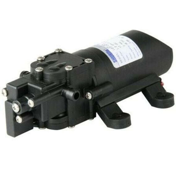 Bomba Água Doce Com Automático Compacta Shurflo 1.0 Gpm -12v
