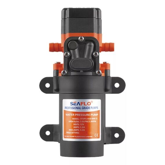 Bomba Água Doce Pressurizadora Seaflo 1.0 Gpm -12v - 35 psi