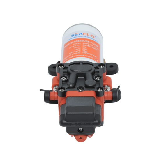 Bomba Água Doce Pressurizadora Seaflo 1.4 Gpm -24v - 100 psi
