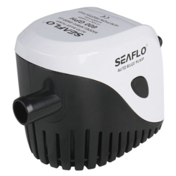Bomba de Porão c/ Automático Magnético Seaflo 600 Gph - 2.271 Litros Hora -12v