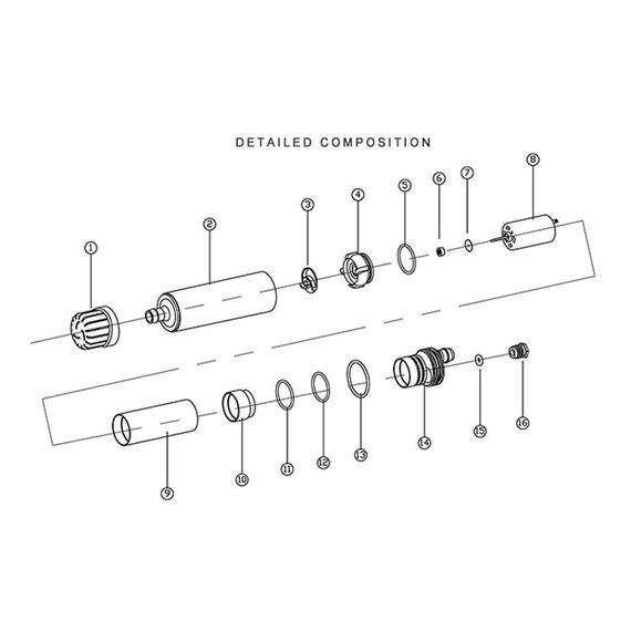 Bomba Pressurizadora Submersível p/ Água Salgada e Óleo 280gph - 12v