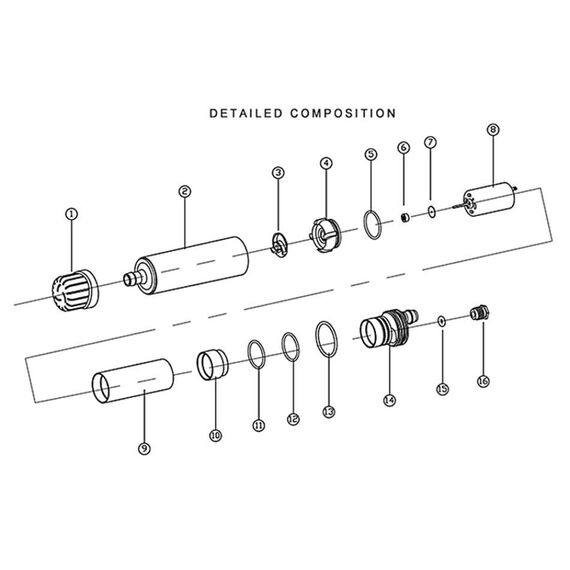 Bomba Pressurizadora Submersível p/ Água Salgada e Óleo 500gph - 12v
