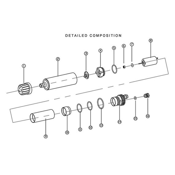 Bomba Pressurizadora Submersível p/ Água Salgada e Óleo 500gph - 12v - 5m