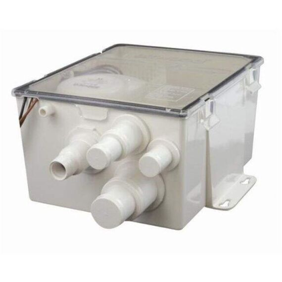 Caixa Coletora p/ Embarcações c/ Bomba e Automático - 500 GPH