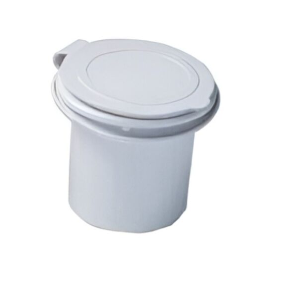 Chuveiro de Popa p/ Bomba Pressurizada c/ Conexões Metálicas - Kit: Base ABS c/ Tampa, Gatilho e Mangueira 4,0m