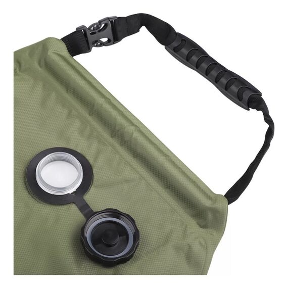 Chuveiro Portatil com Ducha e Bolsa Térmica Solar - 20 litros