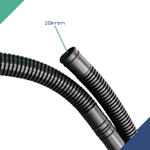 Kit De Instalação p/ Bomba de Porão - Mangueira + Saída D´água 3/4 pol - Cinza c/ Capa em Inox - Marine Star