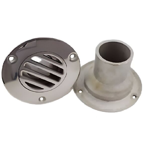 Ralo p/ Deck de Embarcações em Inox Fundido - 50mm