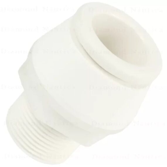 Suporte p/ Chuveiro de Popa em Nylon - Branco