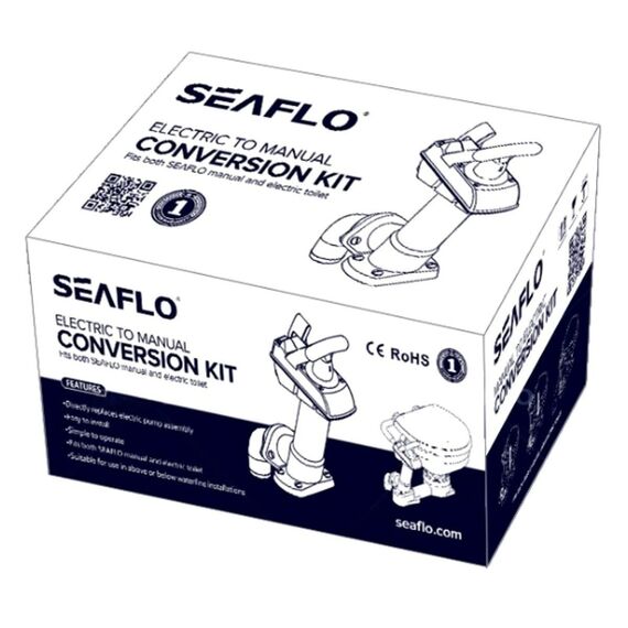 Bomba p/ Vaso Sanitário Manual - SEAFLO - Sem Base