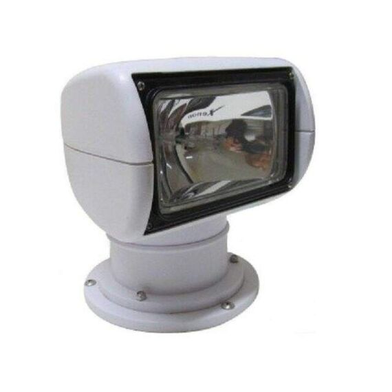 Farol de Busca Direcional p/ Embarcações Com Controle Remoto JABSCO - 12V - Lâmpada 55W
