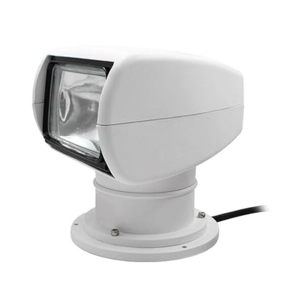 Farol de Busca Direcional p/ Embarcações Com Controle Remoto JABSCO - 12V - Lâmpada 55W