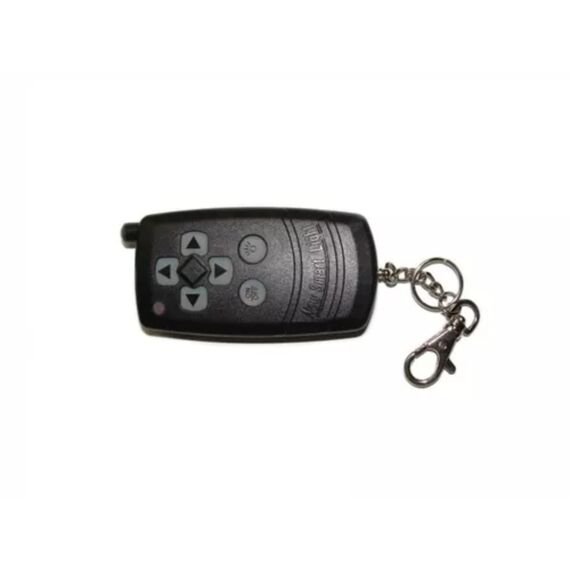 Farol de Busca Direcional p/ Embarcações Com Controle Remoto Portátil Sem Fio 12V - 55W - Preto