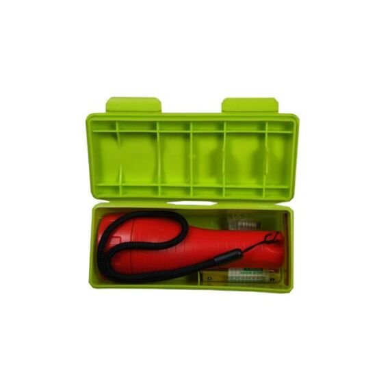 Lanterna A Prova De Água c/ Caixa Protetora - Super LED - 150cd - Pilha AA