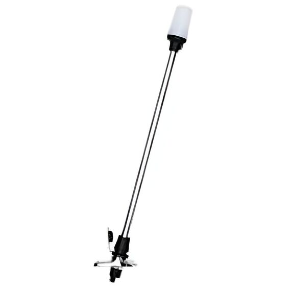 Luz de Alcançado c/ Mastro Removível - A: 55 cm - Cromado