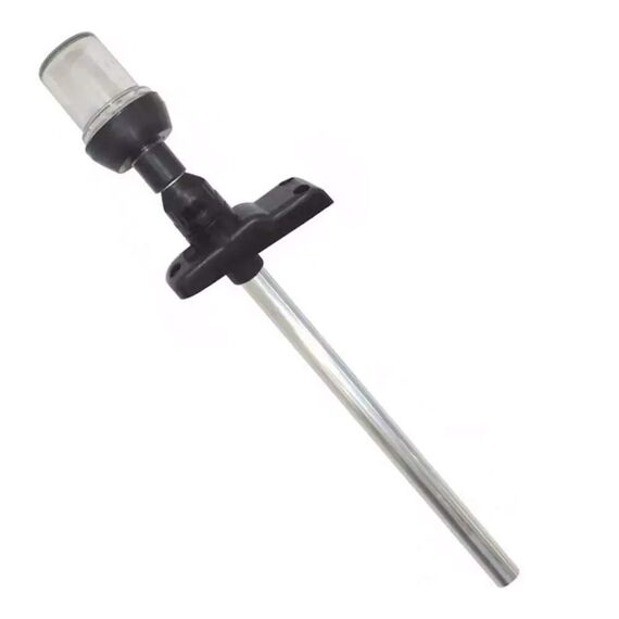 Luz de Alcançado em LED c/ Mastro - A: 40 cm - 8 LEDS - Cromado