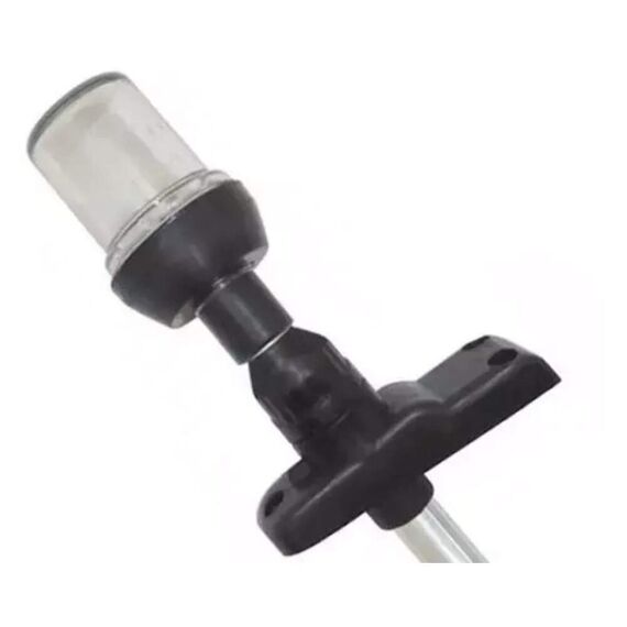 Luz de Alcançado em LED c/ Mastro - A: 40 cm - 8 LEDS - Cromado