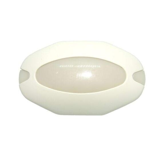 Luz de Cortesia 28 Mini LEDs Brancos c/ Acabamento em ABS Branco