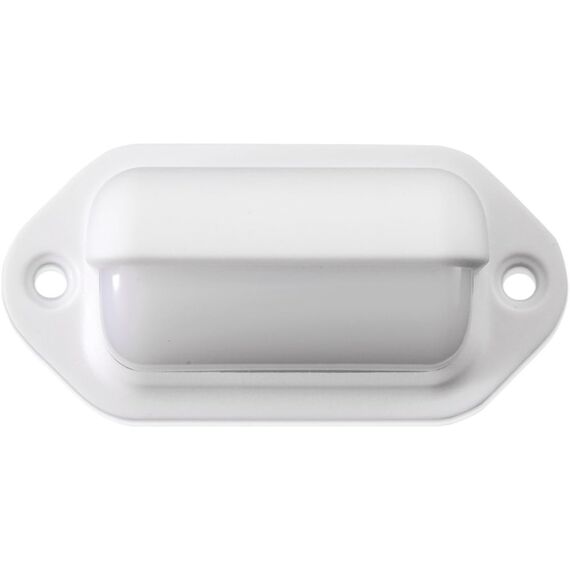 Luz de Cortesia 2 LEDs Sobrepor em ABS Branco - Luz Branca