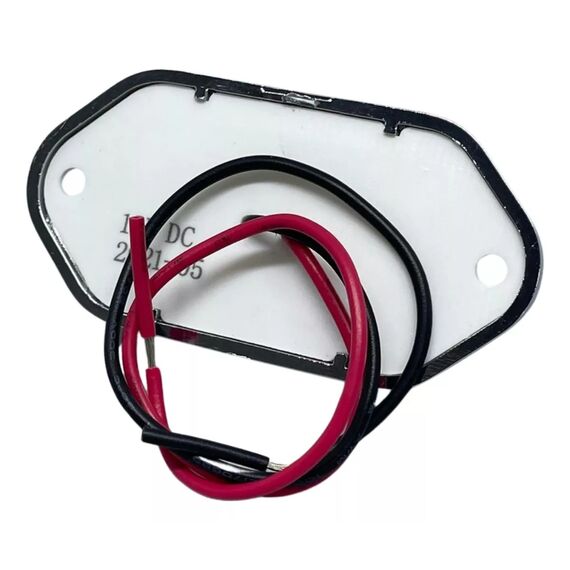 Luz de Cortesia 2 LEDs Sobrepor em ABS Cromado - Luz Branca