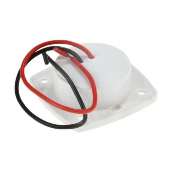 Luz de Cortesia 3 LEDs c/ Acabamento em ABS Cromado Capa Lisa