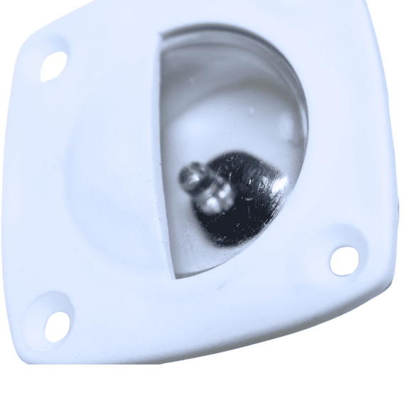 Luz de Cortesia em LED c/ Acabamento em ABS Branco