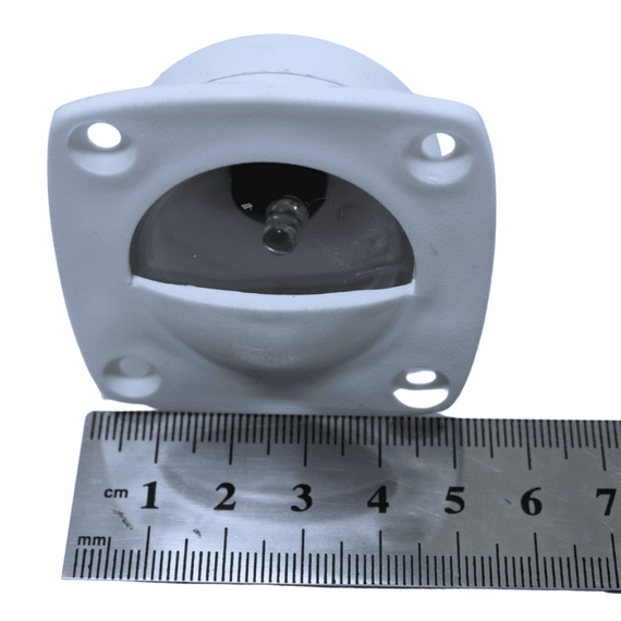 Luz de Cortesia em LED c/ Acabamento em ABS Branco - 2 un.