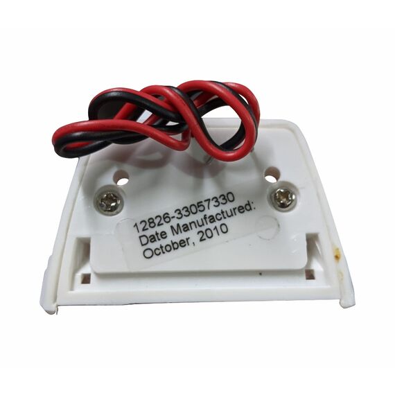 Luz de Cortesia em LED c/ Acabamento em ABS Branco - Sobrepor