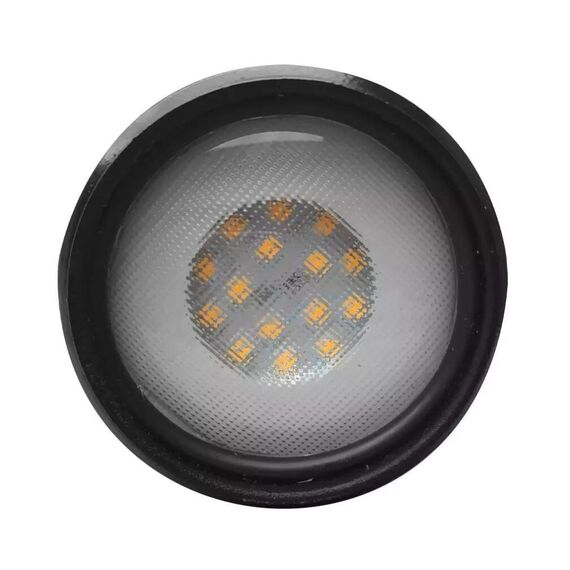 Luz de Cruzeta 500 Plus LED - 450lm - 10/30v - Optolamp - Preta