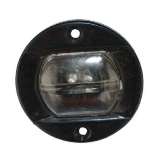 Luz de Espelho de Popa em LED c/ Acabamento em ABS Preto