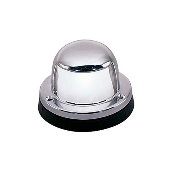 Luz de Navegação Alcançado c/ Tampa em INOX 316, Base em ABS Preto - 12v