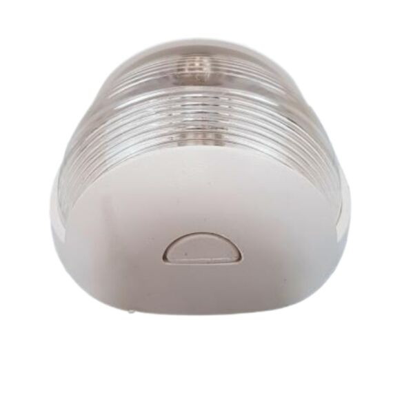 Luz de Navegação Alcançado c/ Tampa Plástica Branca 225° - 40 pés - 2 Milhas Náuticas
