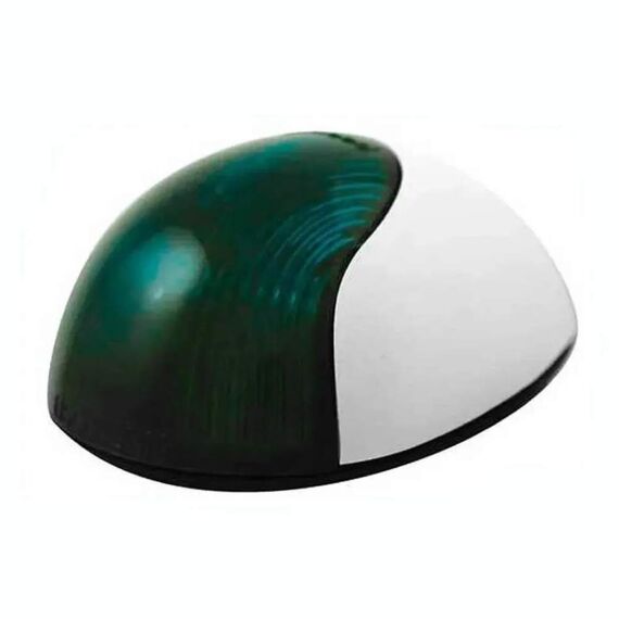 Luz de Navegação BB/BE c/ Tampa de Acabamento em ABS Branco - Attwood