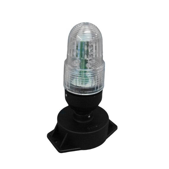 Luz de Navegação / Strobo de TOP - 24 LEDs - Preta - 3 Quilômetros