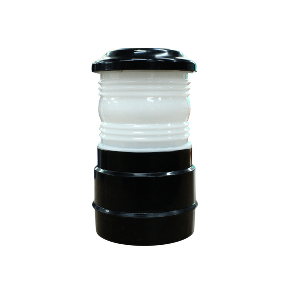 Luz de Navegação 360° + Mega Strobo - Corpo em ABS Preto - TOP - 12v