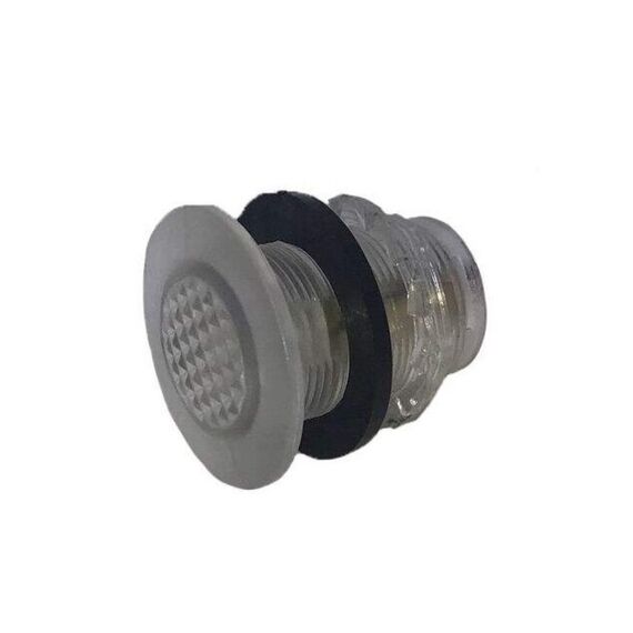 Luz p/ Viveiro / Deck / Cortesia em ABS a Prova De Água - LED Branco - 12 V - Embutir