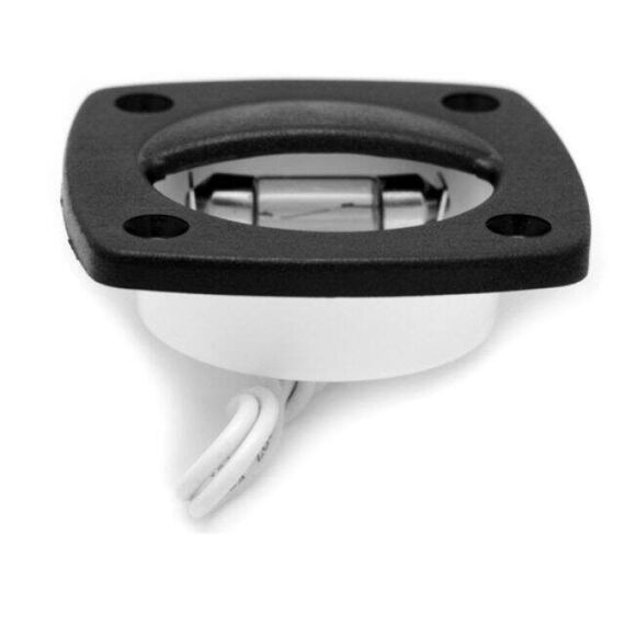 Luz Utilitária Fixa Interna / Cabine em Plástico ABS Branco - 12 V