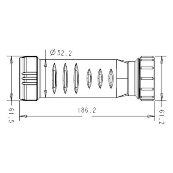 Válvula Sifão Anti Retorno p/ Saída de Pias - Tam: 2 pol.