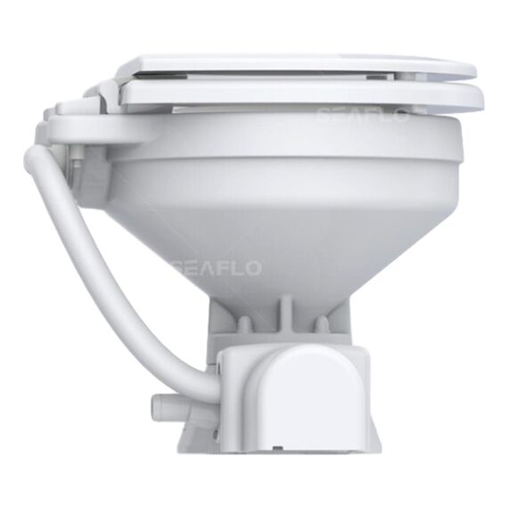 Vaso Sanitário p/ Embarcações Elétrico - SEAFLO - 24v
