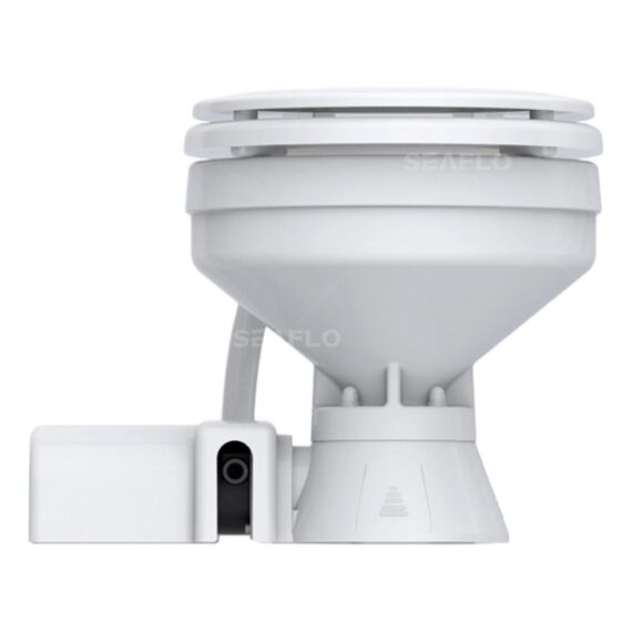 Vaso Sanitário p/ Embarcações Elétrico - SEAFLO - 24v