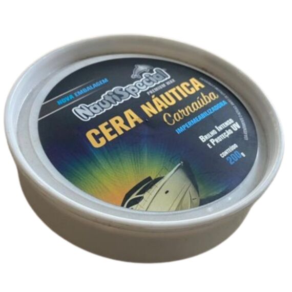 Cera de Carnaúba em Pasta Impermeabilizadora NautiSpecial - 200 g - 5 un.