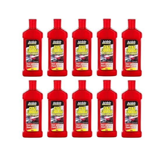 Cera de Carnaúba Líquida Impermeabilizadora Autobelle - 200 ml - 10 un.