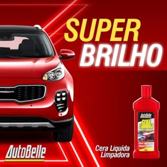 Cera de Carnaúba Líquida Impermeabilizadora Autobelle - 200 ml