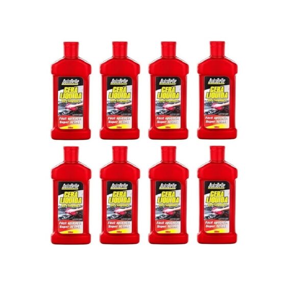Cera de Carnaúba Líquida Impermeabilizadora Autobelle - 200 ml - 8 un.