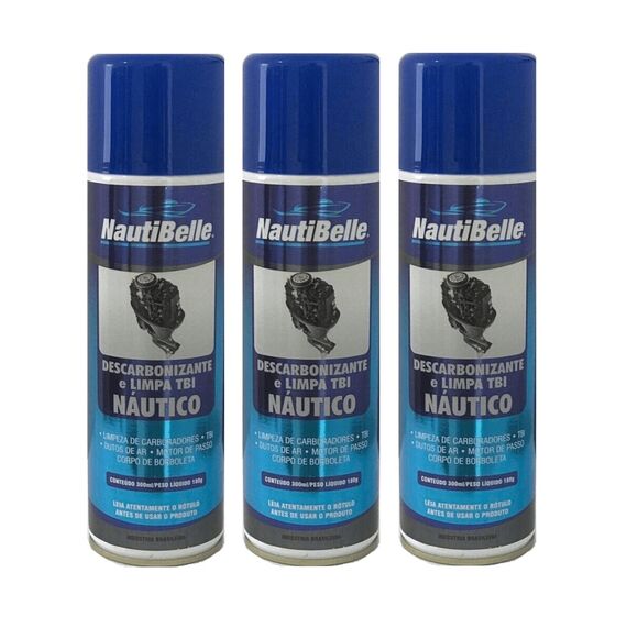 Descarbonizante Náutico Spray NautiBelle - 300 ml - 3 un.