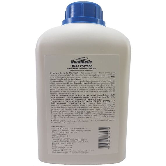 Desincrustante Limpa Costado NautiBelle - 1 litro