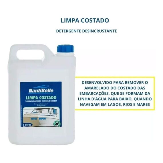 Desincrustante Limpa Costado NautiBelle - 5 litros