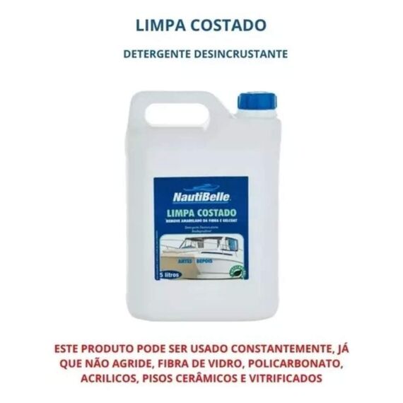 Desincrustante Limpa Costado NautiBelle - 5 litros