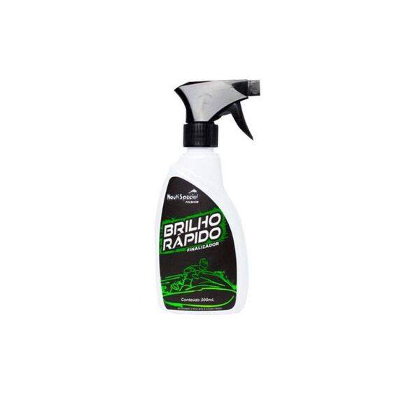 Finalizador Brilho Rápido p/ Jet NautiSpecial c/ Bico Pulverizador - 300 ml - Pronto p/ Uso